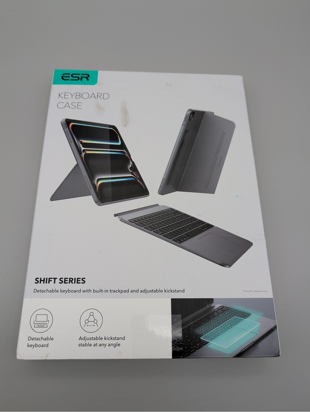 ESR Shift Keyboard Case Detachable for iPad Air 13-inch (M2/M3) Dark Gray